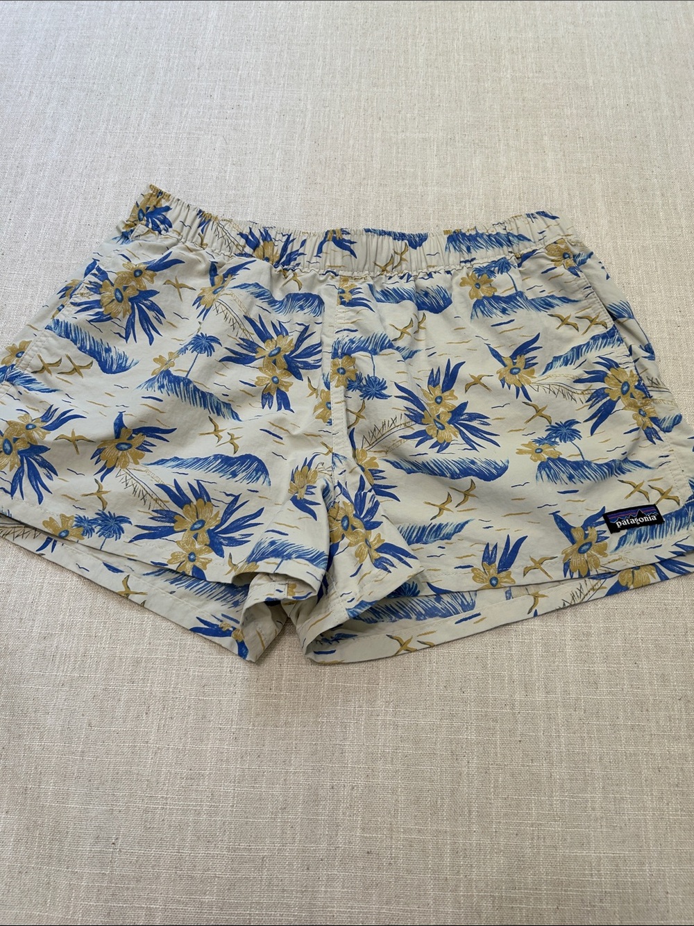 Patagonia Baggies Shorts Bundle Women's M Alligator/Hawaiian Outdoor Swimming - Picture 11 of 16